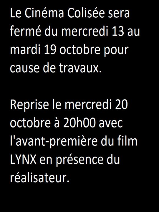 Fermeture exceptionnelle